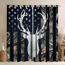 Camouflage USA Flag Window