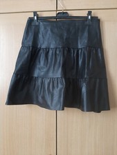 MIXERI',minigonna ecopelle nera tg.S