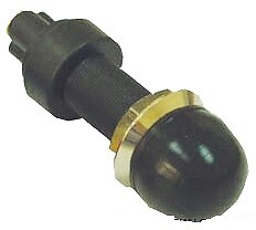 Pulsante stagno nero ottone - pulsante,