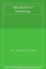 Introduction to Psychology-Rita L. Atkinson, Ernest R. Hilgard