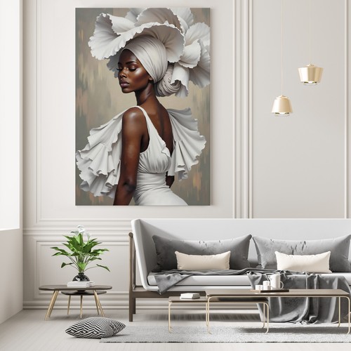Elegante arte donna nera moda - elegante,