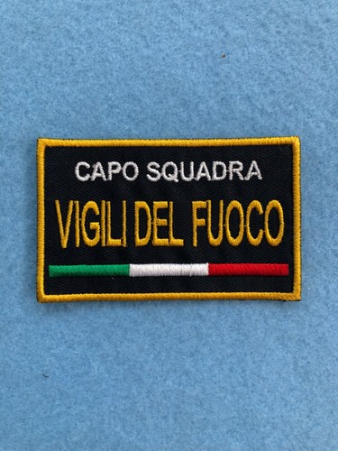 Patch vigili capo squadra - f.,