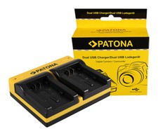 Caricabatteria USB dual Patona