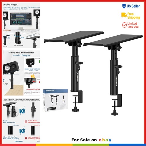 Coppia supporti monitor studio - coppia,