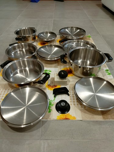 Batteria pentole imco inox - batteria,