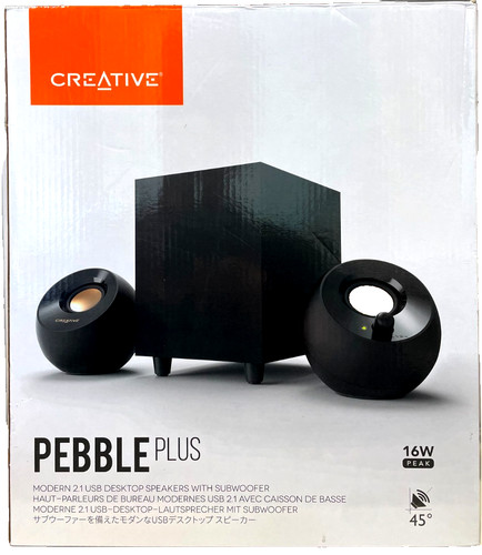 Creative pebble plus 1 - creative,