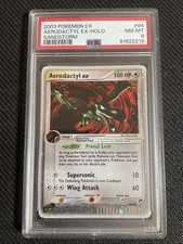 Pokemon PSA 8 AERODACTYL EX 94/100 Sandstorm - 2003 ENG ENGLISH