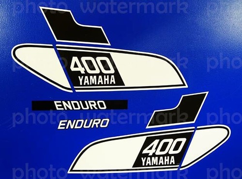 1976 yamaha dt400 8pc tank - dt400,