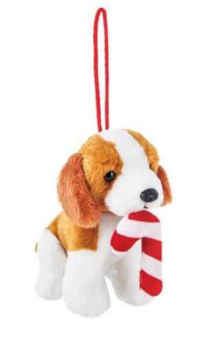 Beagle candy cane - cane, peluche