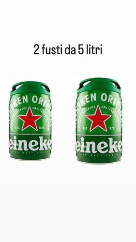 Fusti birra heineken - fusti, litri