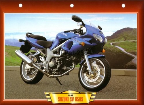 Fiche moto suzuki 650 s - :,
