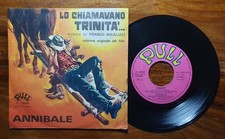7" 45 F. MICALIZZI / ANNIBALE Lo chiamavano Trinità OST (Pull 71)1st ps RARE VG+