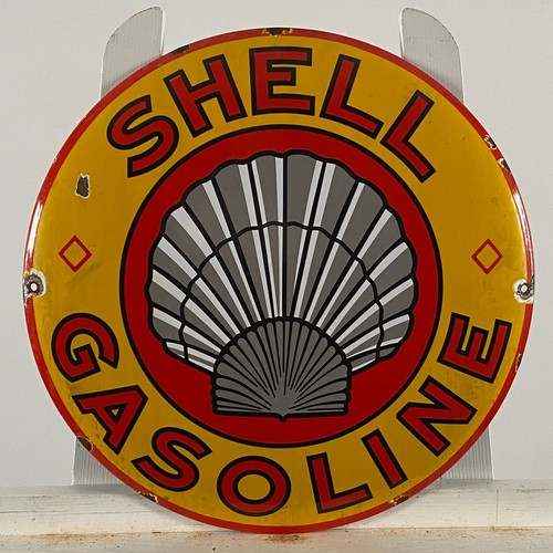 Shell insegna pubblicitaria - -,