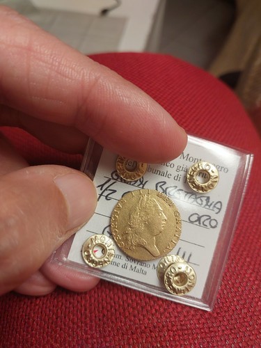 Mezza guinea oro del - guinea,