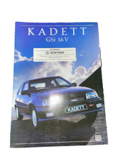 Brochure depliant Opel Kadett