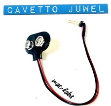 CAVO ALIMENTAZIONE ESTERNA D' EMERGENZA - CASSAFORTE CAVETTO JUWEL 9V