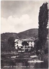 SPINONE AL LAGO - BERGAMO - ALBERGO S. CARLO - VIAGG. -84622-