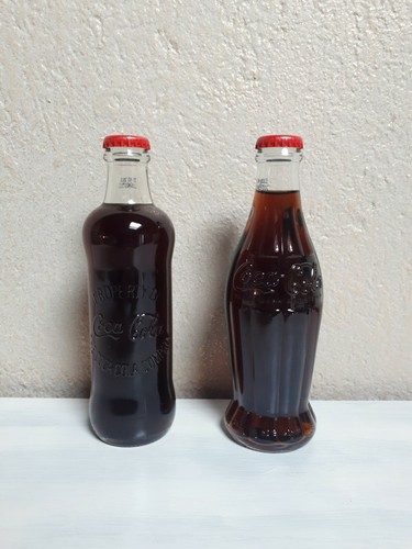 Bottiglie coca cola storiche - bottiglie,