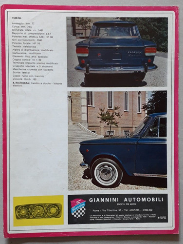 Fiat 1300 1500 giannini - fiat,