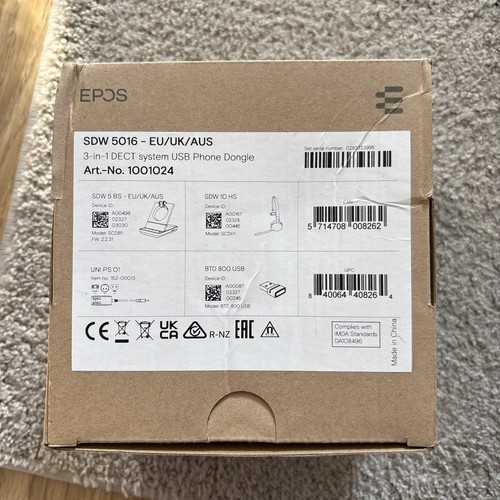 Epos impact sdw 5016 aus - epos, eu/uk/aus