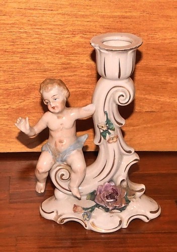 Bel portacandela bugia putto - bugia,