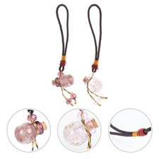  2 Pcs Collana Porta Profumo Ciondolo Aromaterapia Pendente Sospeso