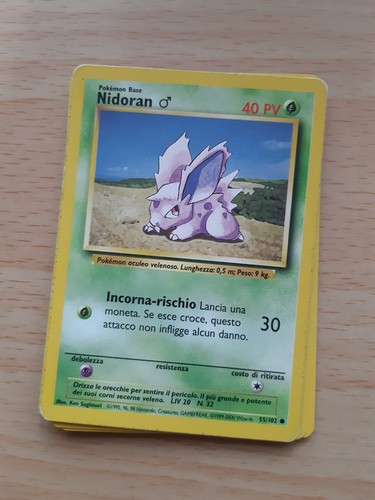 Nidoran maschio carta - maschio,