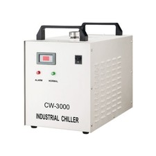 Industrial Water Chiller per raffreddamento mandrino CNC 0.8KW/1.5KW 220V - (CW-3000DF)