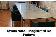 Tavolo Allungabile in Cristallo di Magistretti per DePadova