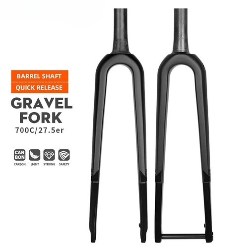 Forcella rigida bici gravel