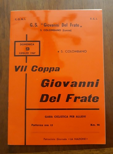 Gara ciclistica lucca 1967 - gara,