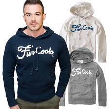 Felpa con cappuccio maglia