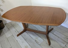 Tavolo da pranzo allungabile G Plan metà secolo teak 6-8 posti c1960 consegna disponibile