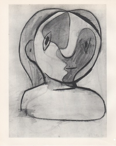 Pablo picasso testa - -, di