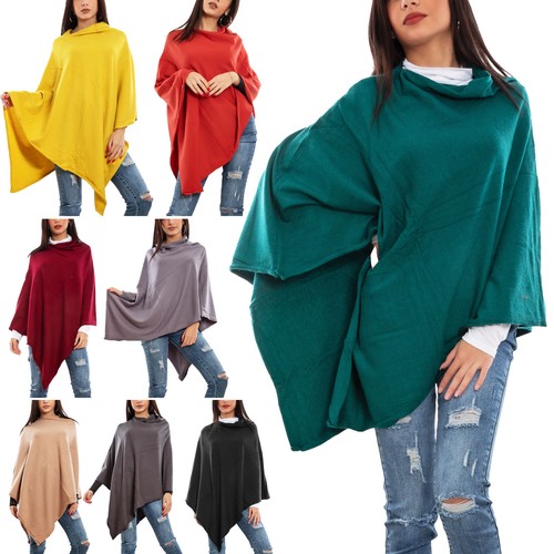 Poncho donna coprispalle
