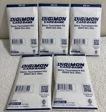 5 Confezioni Digimon Card Game