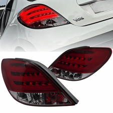 Fanali posteriori LightBar a LED rosso fumo per Peugeot 207 05.2006-06.09 no CC SS