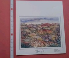 Ettore Fico Autografo Originale Su Ritaglio Signed Pittore Firmato