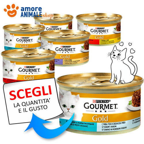Purina cat gourmet gold - cat, →