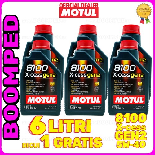 Litri olio motore auto - 6,
