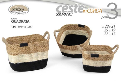 Ceste cesta portabiancheria - cesta,