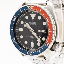 Orologio Vintage 1991 [EXC+5] SEIKO 7548-700B Pepsi Diver 150m Uomo Quarzo...