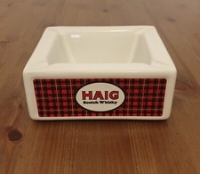 Vintage ashtray Haig Scotch