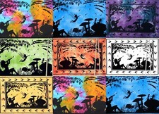 Arazzo angelo fatato