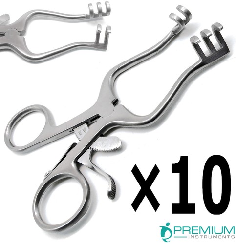 Pezzi retrattore chirurgico - 10,