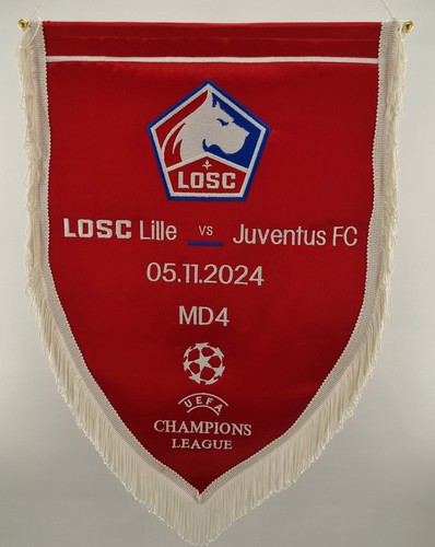 Pennant ricamato losc lille - lille, v