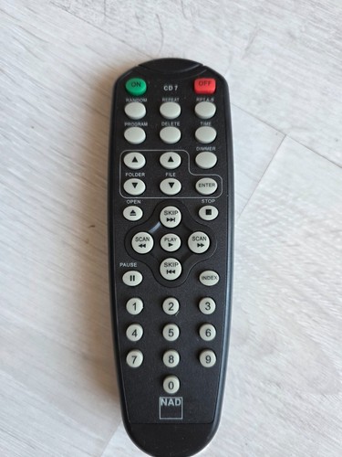 Genuine nad cd7 remote control - nad,