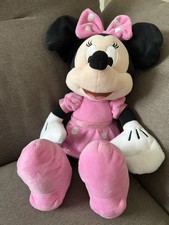 Peluche Minnie Morbido 45 cm con Abito Rosa a Pois Bianchi Disney