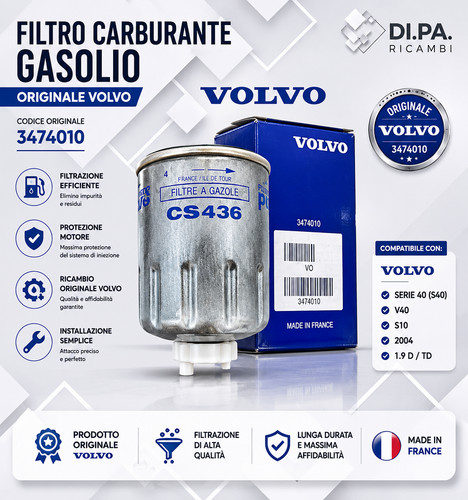 Filtro gasolio carburante - gasolio,