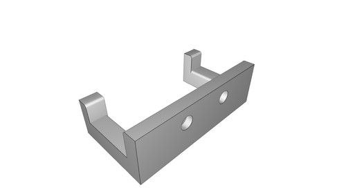 Supporto parete per guida - parete,